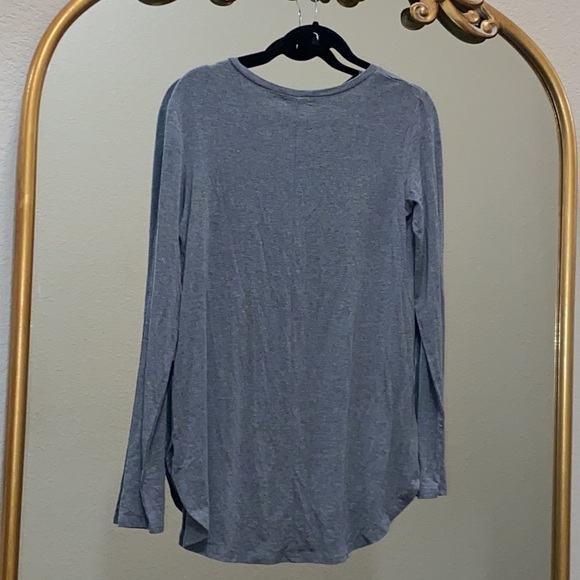 Halogen Long Sleeve High-low Tencel Tee Size M - Picture 6 of 7